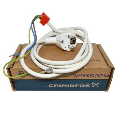 Кабель живлення Grundfos Sololift2 Schuko H05VV-F-3G 97775341/N1
